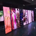 Digital led poster advertising light box display stand airport shopping mall