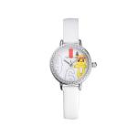 27mm Children Women Pink Sali Waterproof Kids Watch 3ATM Leather Cartoon Custom