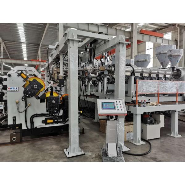 High quality high capacity 100% New Twin Screw extruder PET sheet production line！Twin Screw PET Plastic Sheet Extruder Line Making Machine ，High