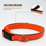 Luxury Dog Collar Corduroy Leather Velvet Nylon Material Hundehalsband Pet