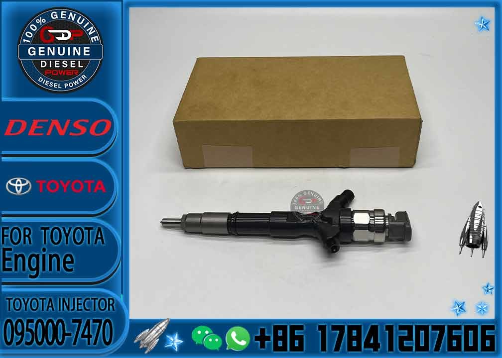 cmmon fuel Injectors 095000-7470 23670-39255 095000-7830 23670-30330 engine parts