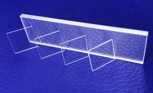 Wholesale High Transparency UV Sterilization UVC Cover 45*45*0.3mm Quartz Sheet Optical Window Glass from china suppliers
