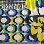 Stripe 85gsm Women Suit Fabric , 75dx75d Striped Polyester Fabric