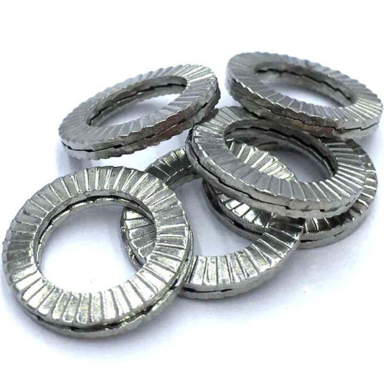 M3-M130 Stainless Steel Double Fold Self Lock Wedge Lock Washer DIN25201