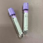 Vacuum Blood Collection EDTA Tube With Purple Cap 1ml - 10ml