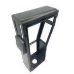Premium Black Powder Coated Steel Sheet Metal Parts For Industry