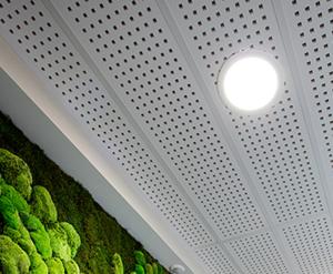 Wholesale Metal 3D Aluminium Ceiling Panel Baffle Plate Suspended Stretch from china suppliers