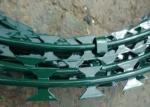 Anti Rust Powder Coated Concertina Razor Barbed Wire For Welded Razor Fence