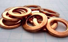 China Hot Sales Copper Nickel Metal Gaskets OEM ODM Customized Flat Metal Gaskets For Pipe Fittings on sale