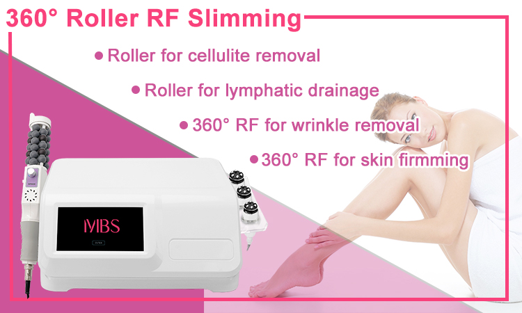 2 In 1 Therapy Machine Cellulite Vacuum Cavitation Roller Slimming Deep Massage Body Contouring