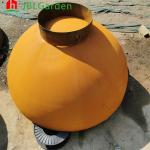 OEM Corten Steel Flower Pots Large Rusted Steel Planter Boxes Abrasion Proof