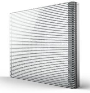 Wholesale P3.9 Transparent Glass LED Display 4500 Nits Brightness For Indoor Shows from china suppliers