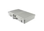 Light Weight FTTH Termination Box , Fiber Optic Connection Box 168*120*32mm