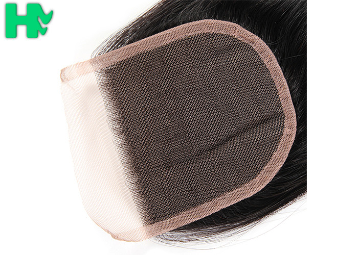 100% Density Brazillian Human Hair Lace Clsure Deep Wave SGS
