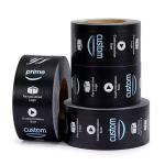Custom Logo Brand Black Water Activated Kraft Paper Gum Packing Tape