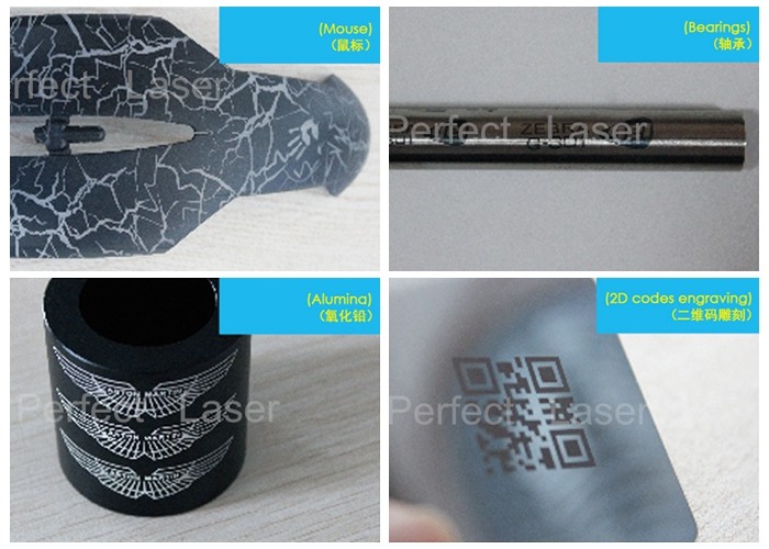3D Dynamic Focus Fiber Laser Engraving Metal Marking Machine High Speed 30W