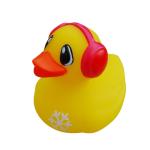 Children Mini Rubber Ducks / Personalized Rubber Duck Bathroom Set Yellow Color