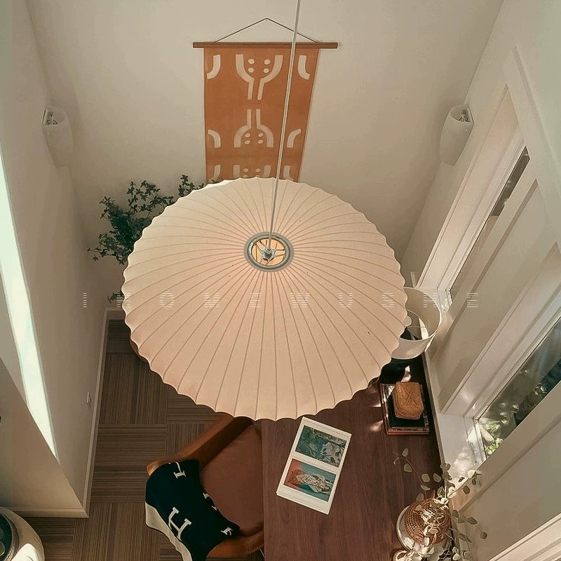 Custom Large Chandelier Pendant Lights Silk Lamp Bubble For Restaurant