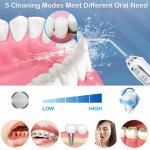 Commercial Battery Operated Water Flosser , 40PSI Handheld Oral Irrigator