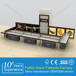 Wholesale multifunctional white acrylic jewelry display cabinet with tiers durable jewelry display from china suppliers