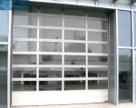Luxury 2.5mm Galvanized Steel 3m High Glass Garage Doors