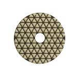 6 Inch Stone Diamond / Resin Bond Polishing Pad , 2.2mm Soft Abrasive Disc