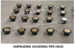 Marine freshwater tank sounding injection head, freshwater tank steel deck