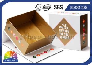 Wholesale Hinged Lid Cardboard Presentation Box , Bespoke Printed Luxury Gift Packaging Boxes from china suppliers