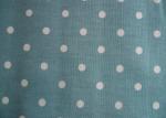 Printed Transparent PVC 6OZ Coated Cotton Canvas For Bags And Shoes