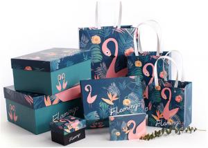 Wholesale Cartoon Flamingo Custom Printed Gift Boxes For Family / Advertising Promotion from china suppliers