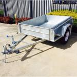 750kg Load Capacity 6x4 Galvanised Off Road Trailer , Off Road Tandem Camper