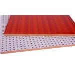 Technology Wood Veneer Surface Acoustical Ceiling Wooden Perforated Acoustic