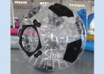 2.0m Dia. giant clear inflatable soccer ball for outdoor zorb ball game