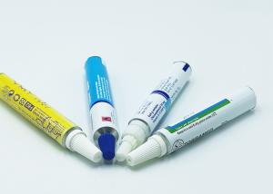 Wholesale Long Nozzle Pharmaceutical Aluminum Tubes , Non Absorbent Eye Ointment Tube from china suppliers