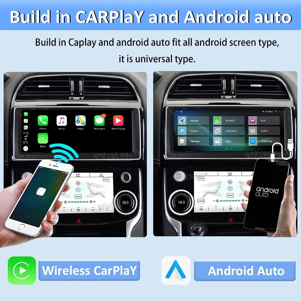 For 2016-2020 Jaguar XF XFL touch screen Car radio 10.25 Inch 8 Core Navigation Multimedia DVD Player Wireless Carplay