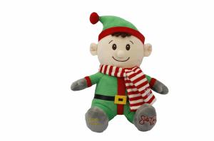 Wholesale Electric Embroidery Cartoon Boy Plush Christmas Gift Toy from china suppliers