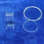 Customized Infrared Fused Silica Tube Heat Resistant High Purity