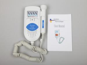 Wholesale Portable Pocket Fetal Doppler Heartbeat Detector Home Care from china suppliers