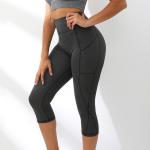 Nonwoven Workout Girls Fitness Sports Leggings Gym Wear Yoga Tights