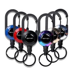Wholesale Deyi Badge Reel Upgraded Stainless Steel Cord, Suitable For Men And Women Assorted Colors from china suppliers