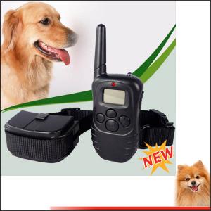 Wholesale Power Remote dog anti bark collar elecking collar with retail shock device from china suppliers
