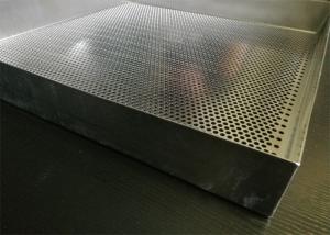 Wholesale Air Dry 600x400mm Round Hole Metal SGS Stainless Mesh Tray from china suppliers