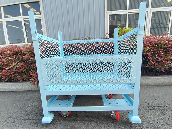 Versatile Metal Storage Cage Galvanized And Electrostatic Spraying