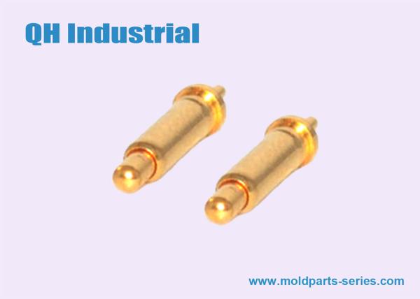QH Industrial 1.95Mm Height Allergy Free Mini Brass Pogo Pin For Wearable