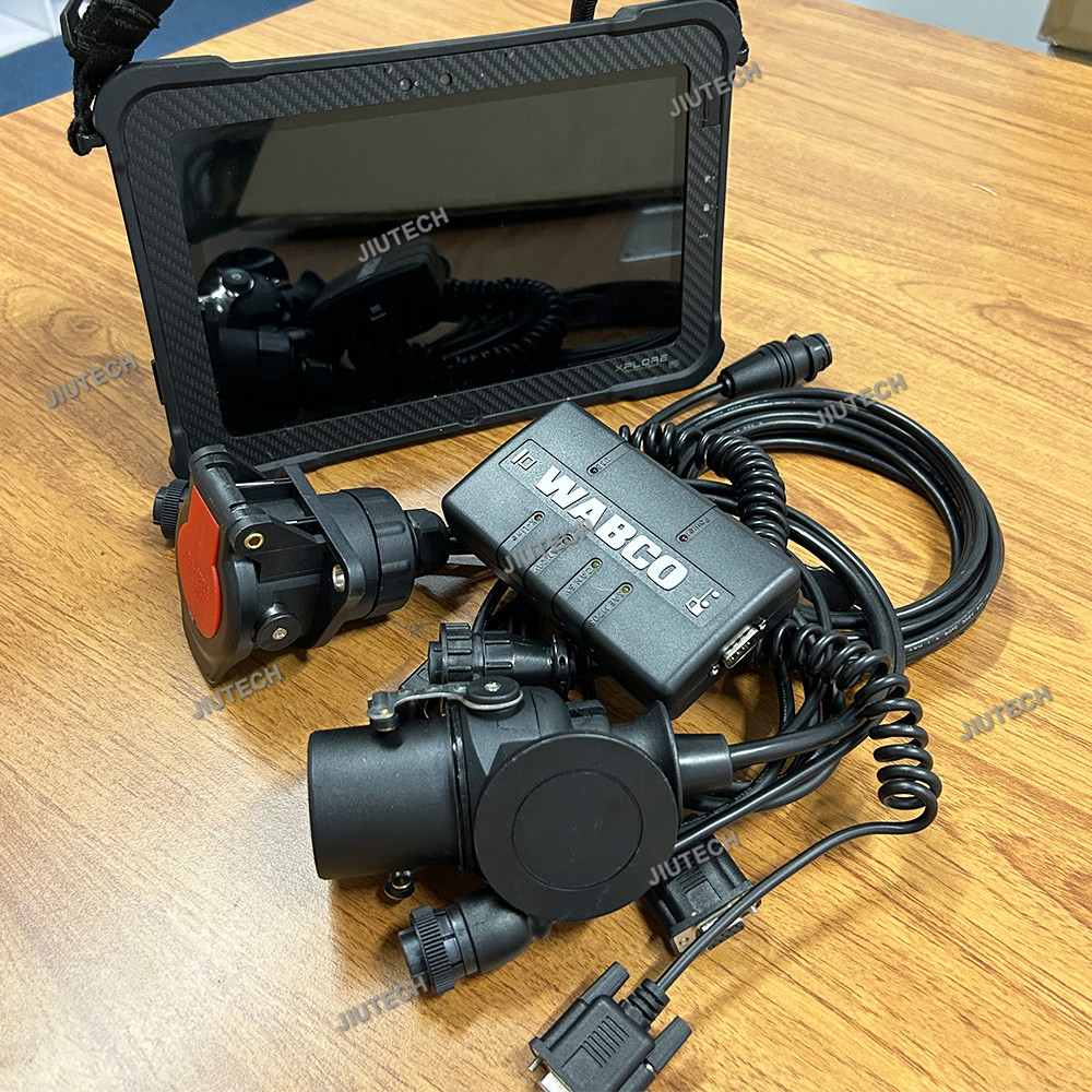 Newest WABCO DIAGNOSTIC KIT (WDI) WABCO Trailer and Truck Diagnostic Interface for Trucks+Xplore tablet