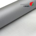 15 Oz One Side Silicone Coating Rubber Silicone Fiberglass Fabric For Insulation