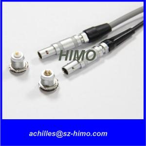 Wholesale wholesale M7 Metal Gold Plated 0.7mm Pin lemo Coaxial Connector from china suppliers
