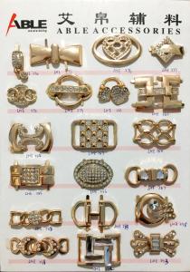 Wholesale Fashion Decorative Small Metal Zinc Alloy Buckle For Women Shoe Using from china suppliers
