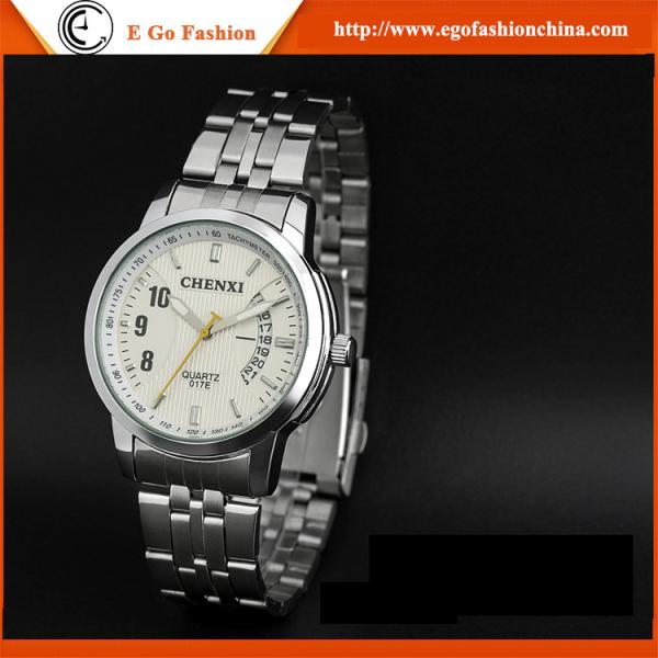 017E Full Stainless Steel Quartz Watch for Men Wholesale Price China Manufacture