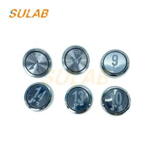 China A4N18639 Elevator Parts Lift High Quality Stainless Steel Elevator Push Button on sale